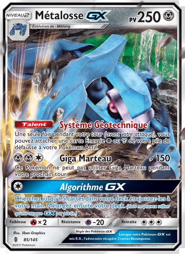 Métalosse GX · Gardiens Ascendants 85/145