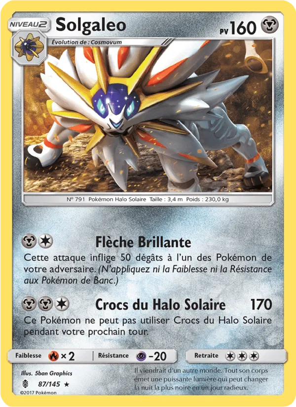 Solgaleo · Gardiens Ascendants 87/145