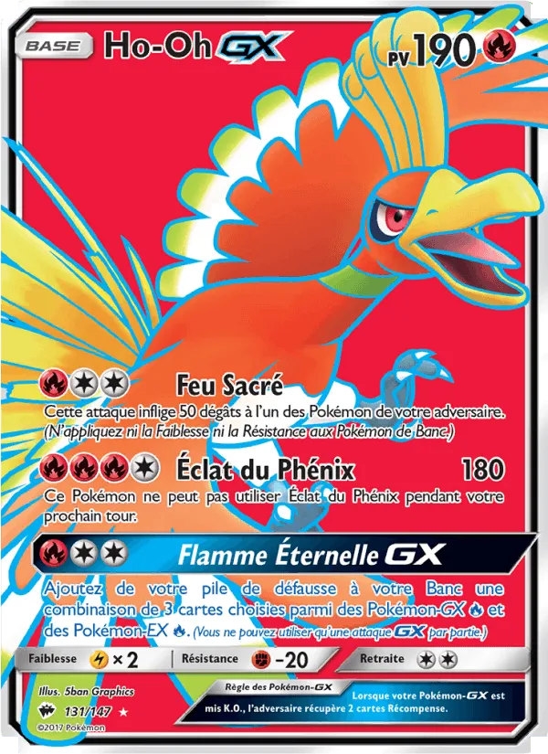 Ho-Oh GX · Ombres Ardentes 131/147