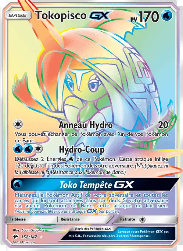 Tokopisco GX · Ombres Ardentes 152/147