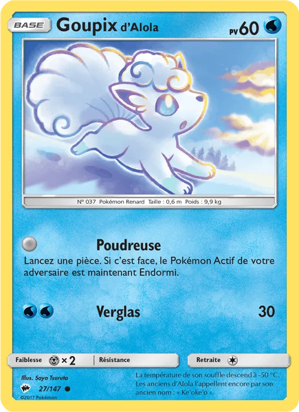 Goupix d’Alola · Ombres Ardentes 27/147