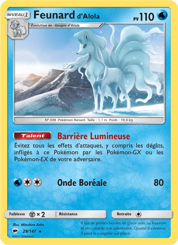 Feunard d’Alola · Ombres Ardentes 28/147