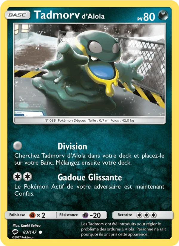Tadmorv d’Alola · Ombres Ardentes 83/147