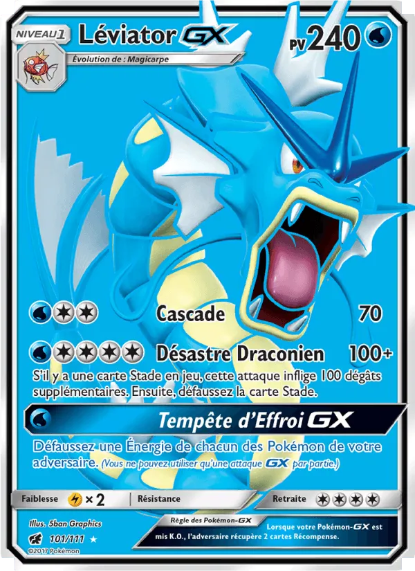 Léviator GX · Invasion Carmin 101/111