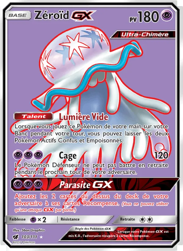 Zéroïd GX · Invasion Carmin 103/111