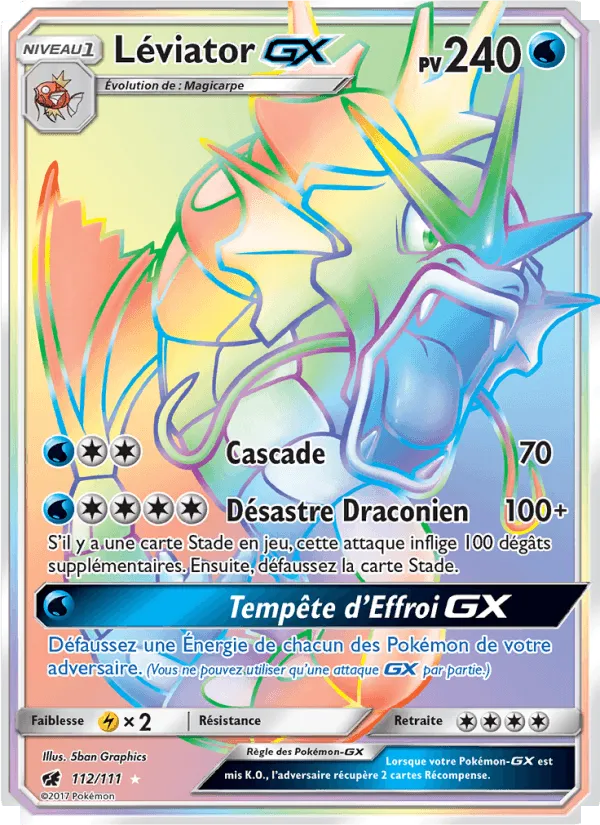 Léviator GX · Invasion Carmin 112/111