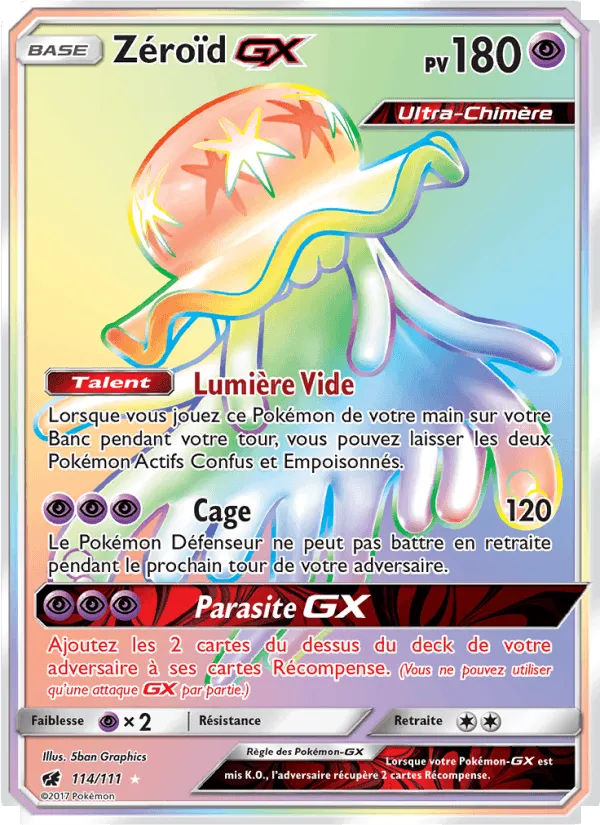 Zéroïd GX · Invasion Carmin 114/111
