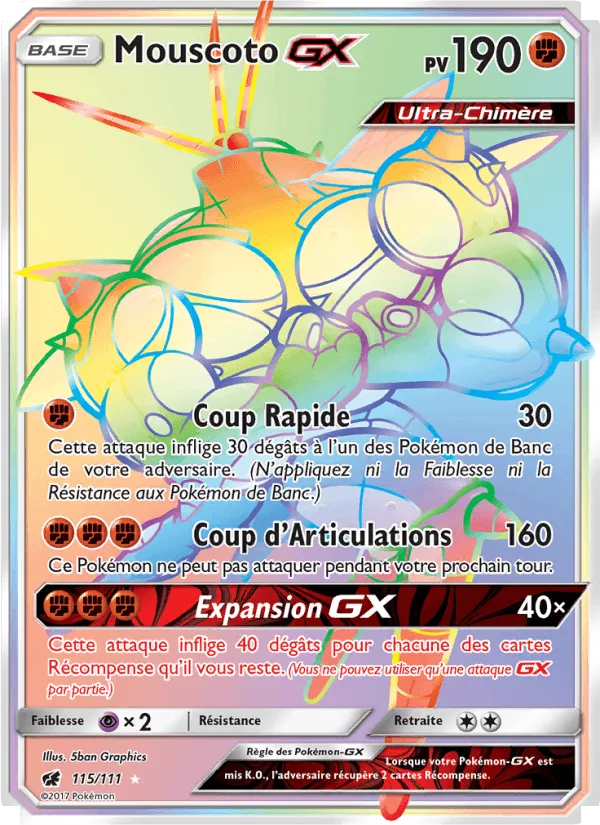 Mouscoto GX · Invasion Carmin 115/111