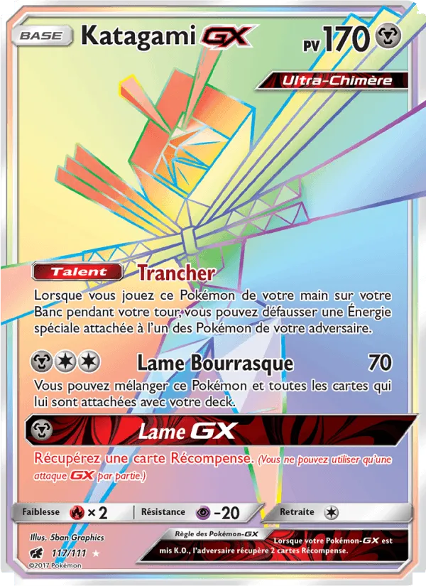 Katagami GX · Invasion Carmin 117/111