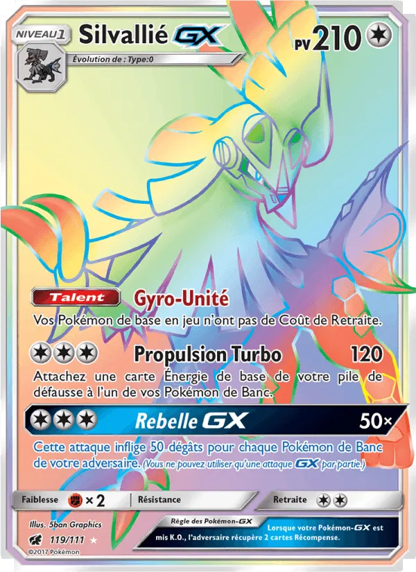 Silvallié GX · Invasion Carmin 119/111