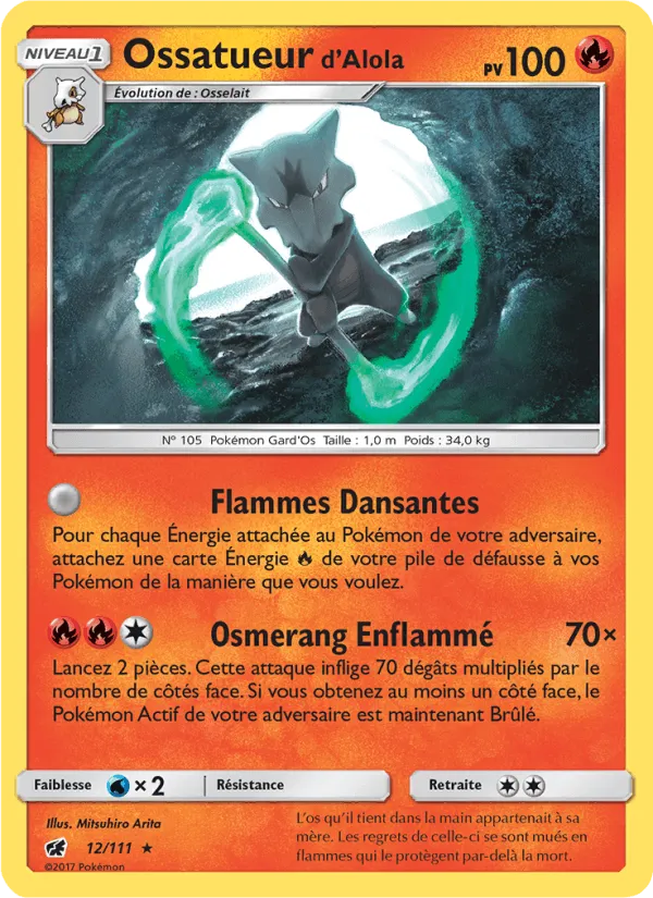 Ossatueur d’Alola · Invasion Carmin 12/111