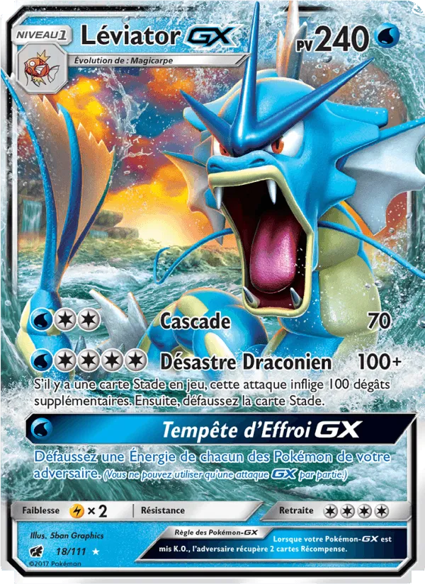 Léviator GX · Invasion Carmin 18/111