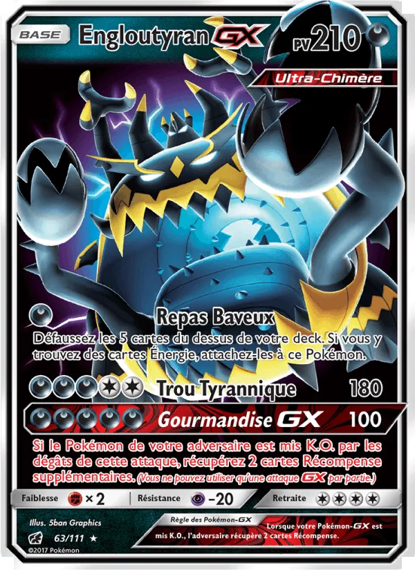 Engloutyran GX · Invasion Carmin 63/111