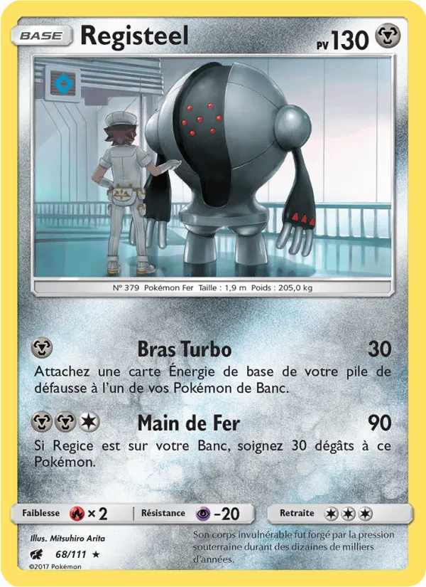 Registeel · Invasion Carmin 68/111