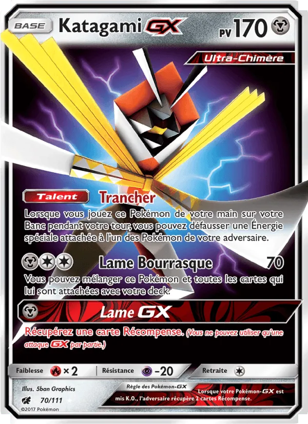 Katagami GX · Invasion Carmin 70/111
