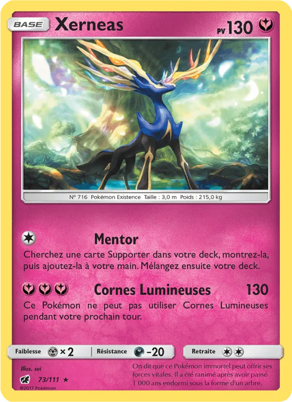 Xerneas · Invasion Carmin 73/111