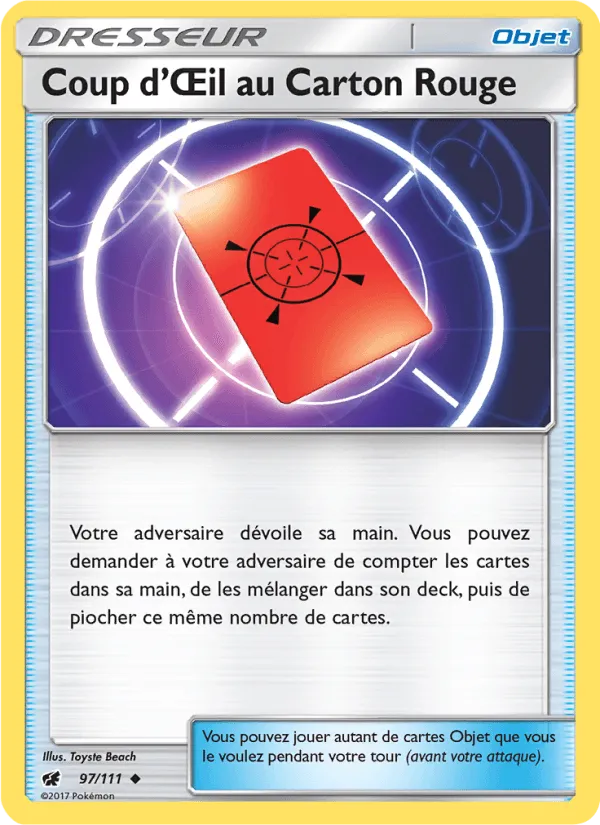 Coup d’Œil au Carton Rouge · Invasion Carmin 97/111