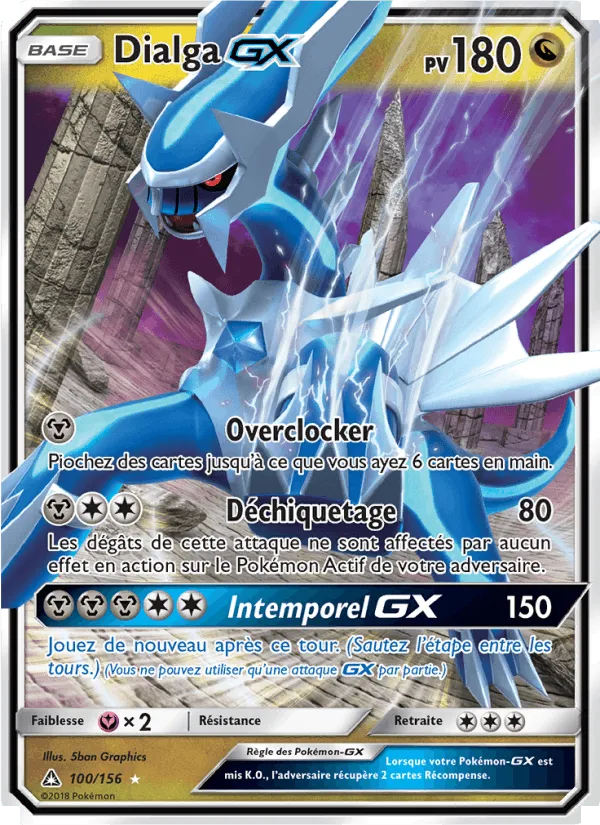 Dialga GX · Ultra-Prisme 100/156