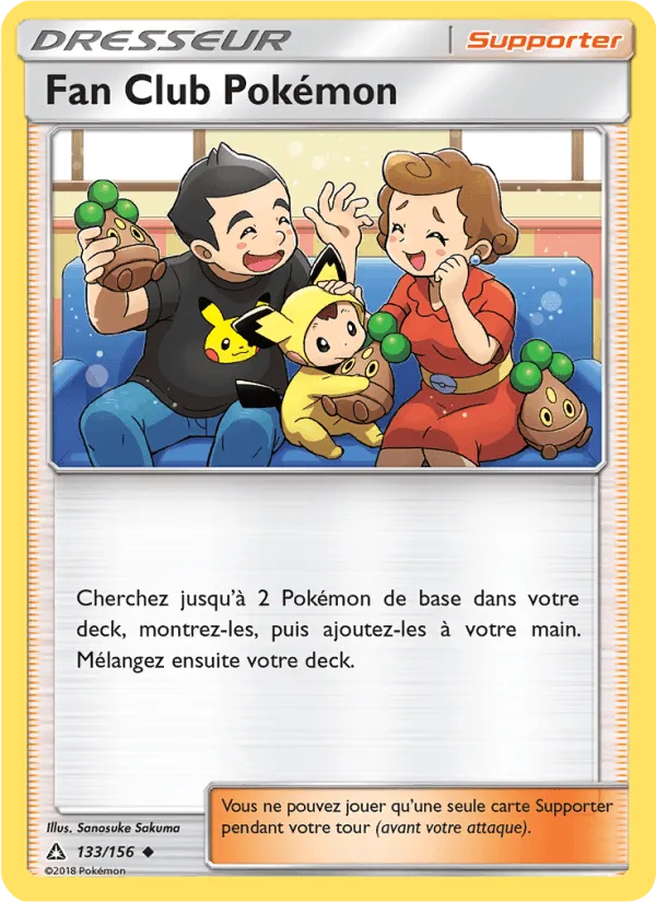 Fan Club Pokémon · Ultra-Prisme 133/156