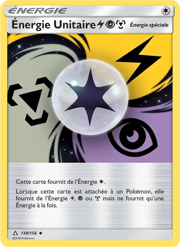 Énergie Unitaire LightningPsychicMetal · Ultra-Prisme 138/156