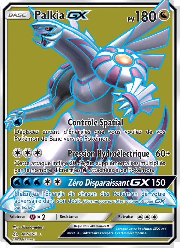 Palkia GX · Ultra-Prisme 147/156