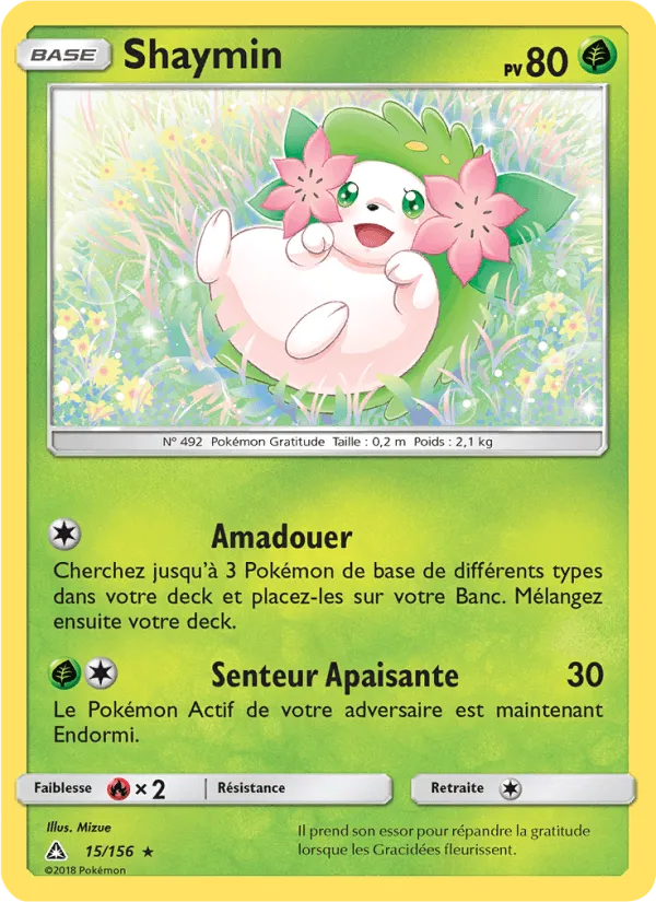 Shaymin · Ultra-Prisme 15/156