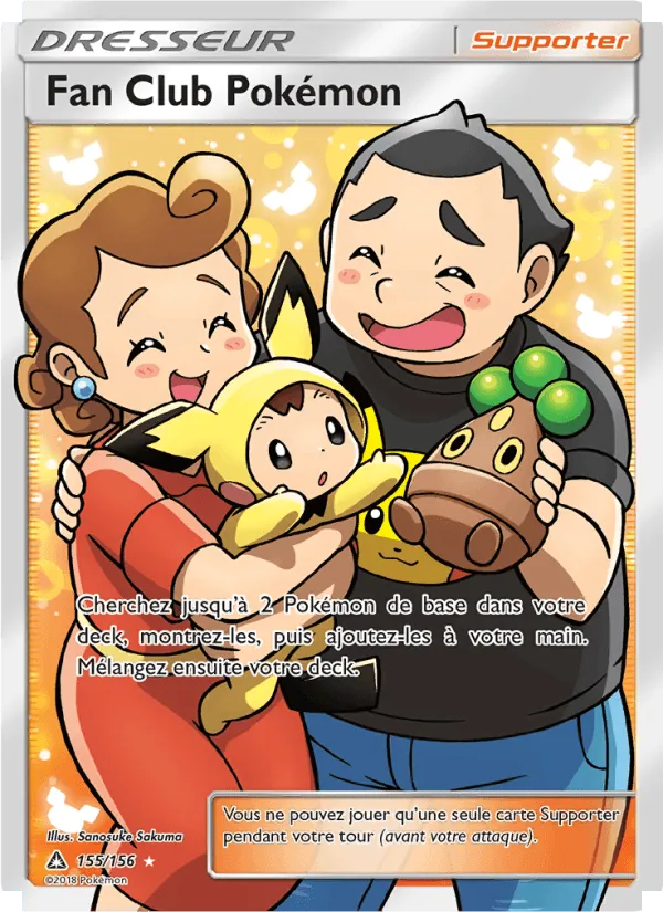Fan Club Pokémon · Ultra-Prisme 155/156