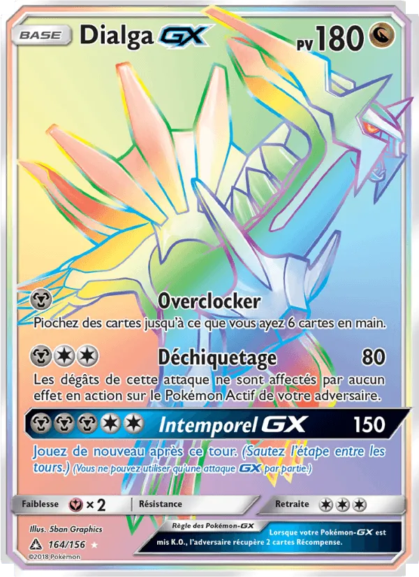 Dialga GX · Ultra-Prisme 164/156