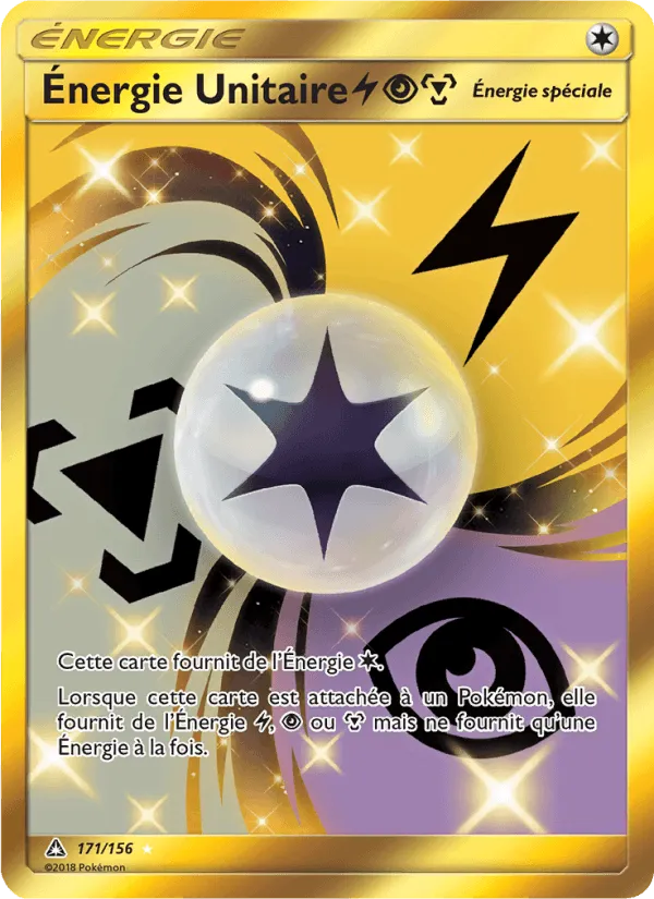 Énergie Unitaire LightningPsychicMetal · Ultra-Prisme 171/156