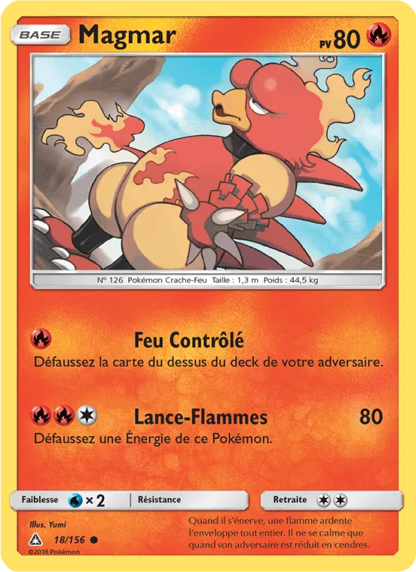 Magmar · Ultra-Prisme 18/156