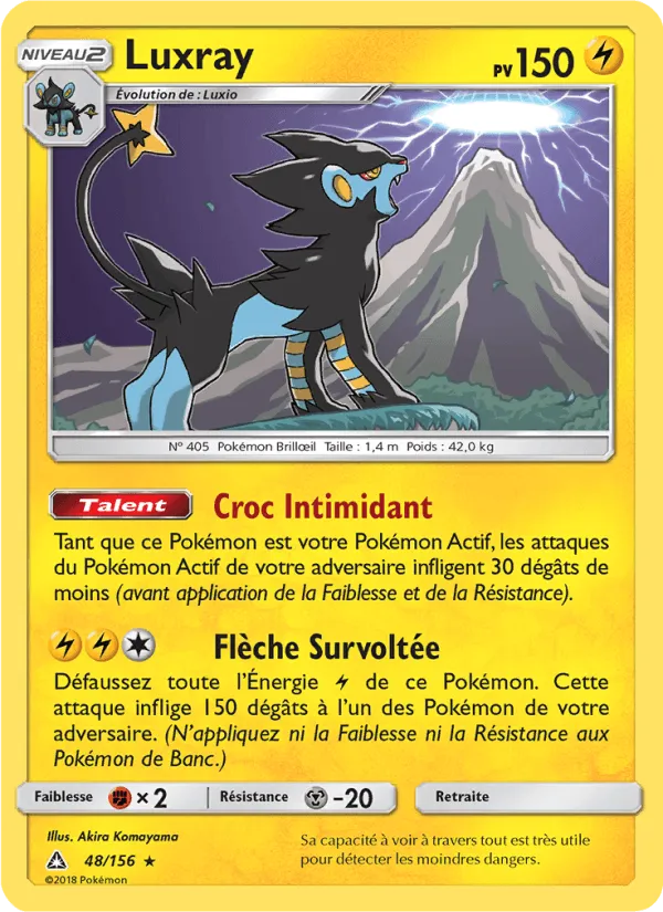 Luxray · Ultra-Prisme 48/156