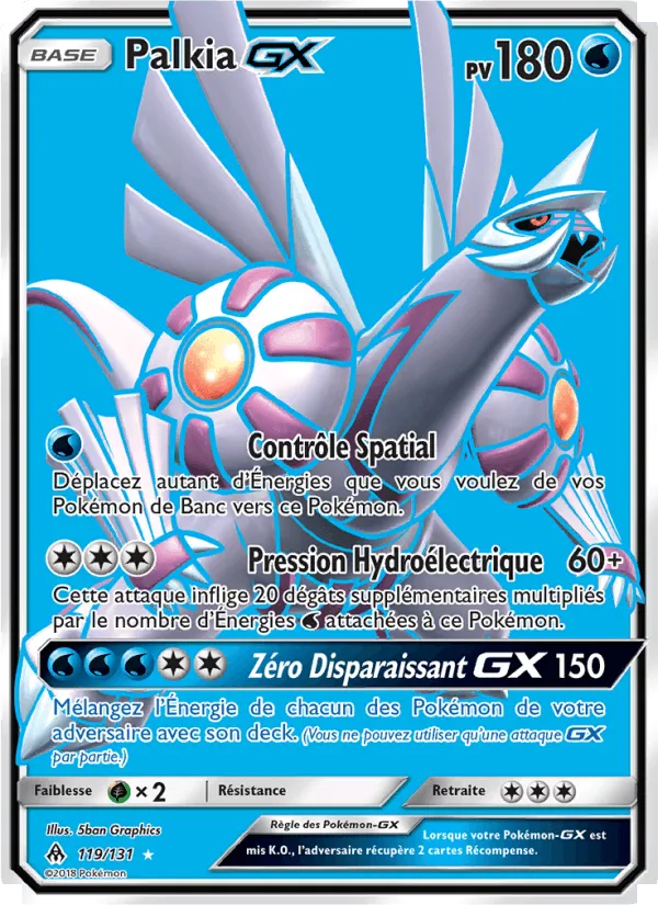 Palkia GX · Lumière Interdite 119/131