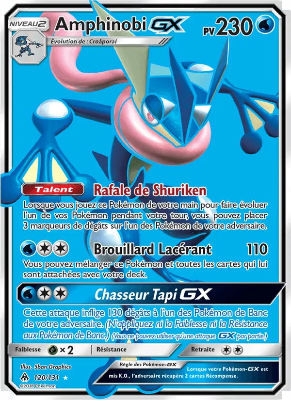 Amphinobi GX · Lumière Interdite 120/131