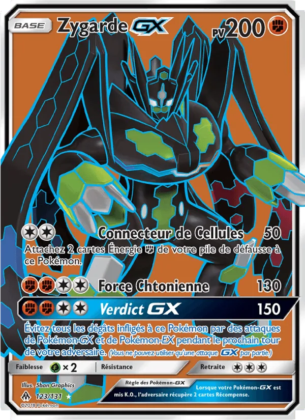 Zygarde GX · Lumière Interdite 123/131