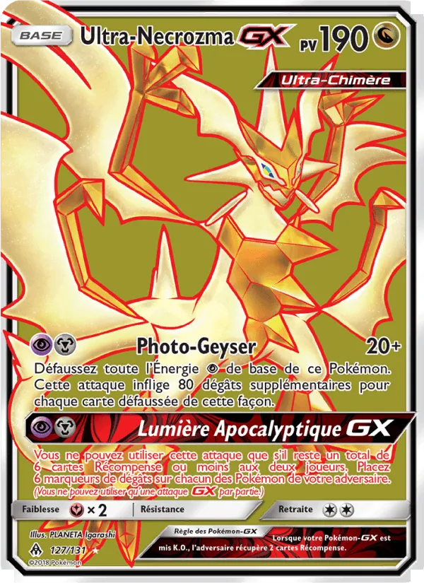 Ultra-Necrozma GX · Lumière Interdite 127/131