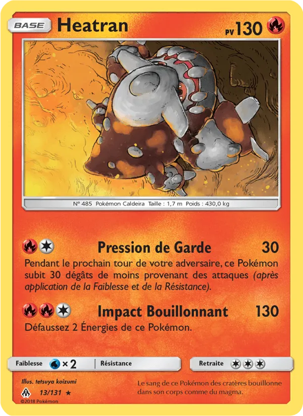 Heatran · Lumière Interdite 13/131