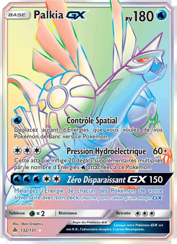 Palkia GX · Lumière Interdite 132/131