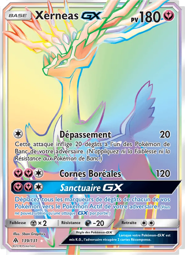 Xerneas GX · Lumière Interdite 139/131