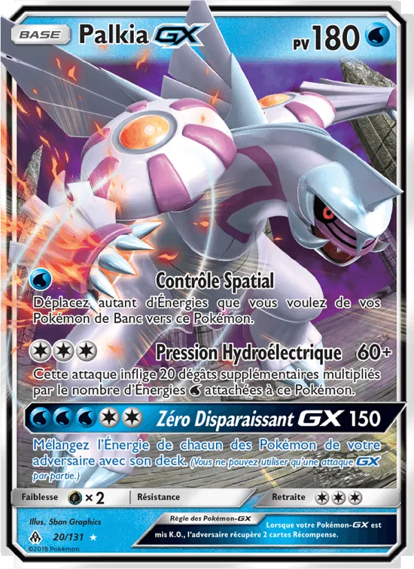 Palkia GX · Lumière Interdite 20/131