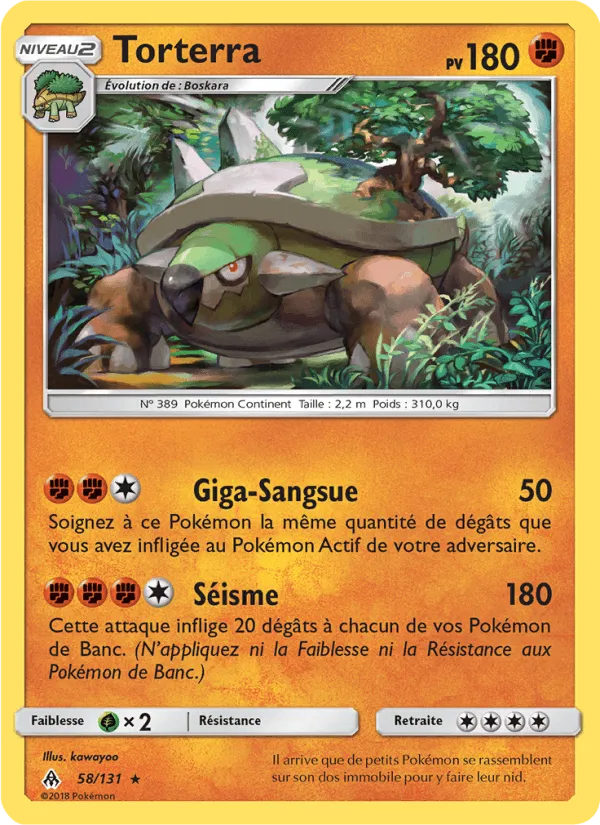 Torterra · Lumière Interdite 58/131