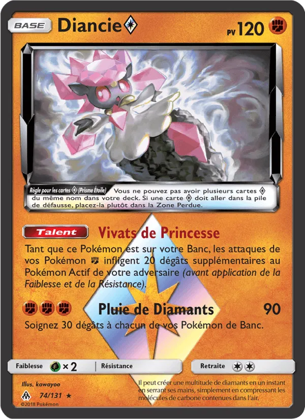 Diancie ◇ · Lumière Interdite 74/131