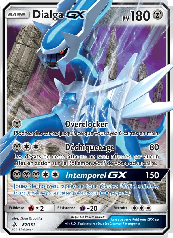 Dialga GX · Lumière Interdite 82/131