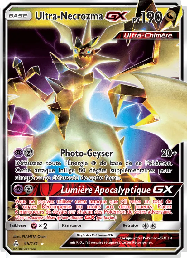 Ultra-Necrozma GX · Lumière Interdite 95/131