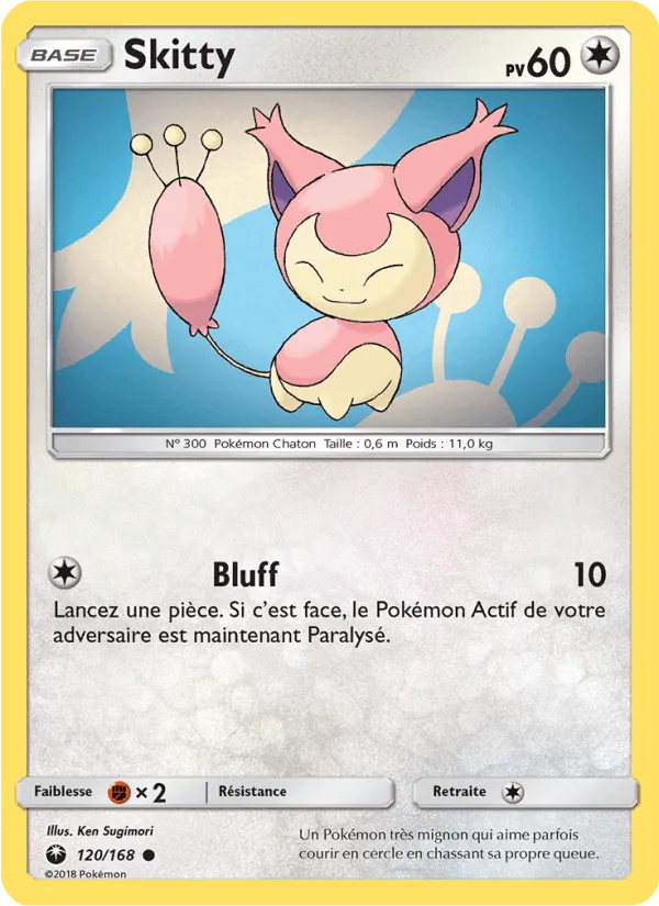 Skitty · Tempête Céleste 120/168