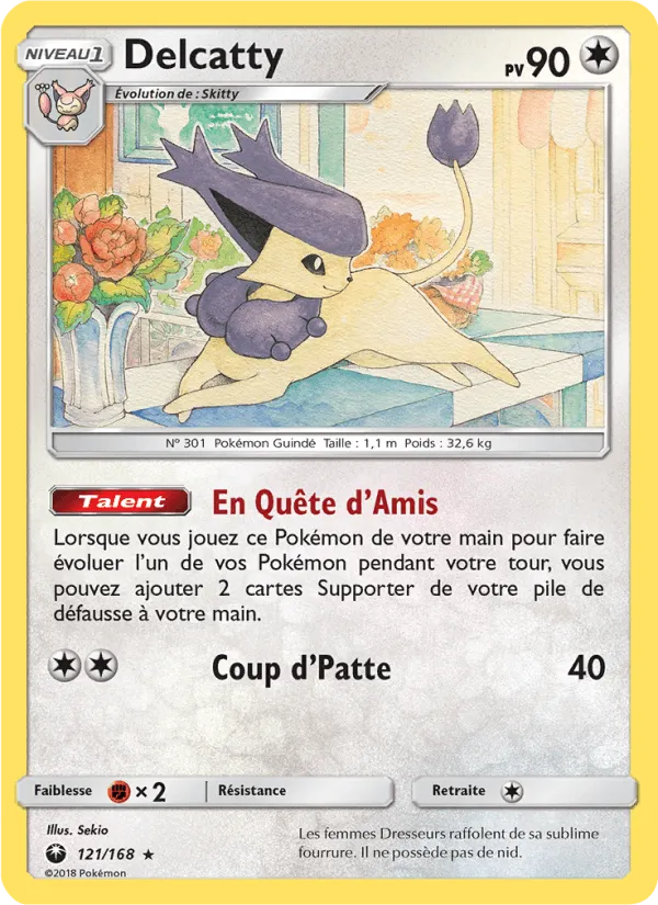 Delcatty · Tempête Céleste 121/168