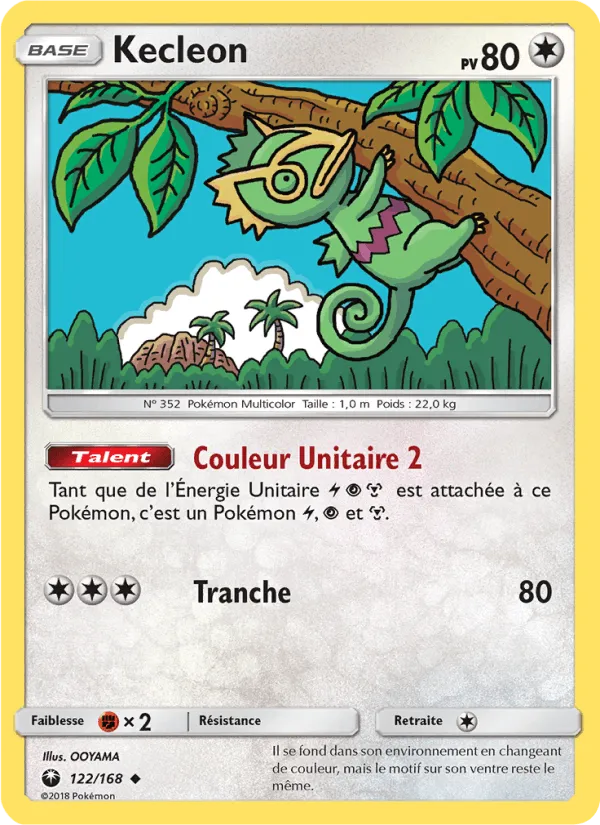Kecleon · Tempête Céleste 122/168