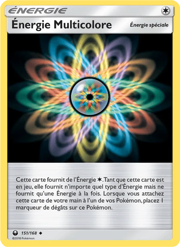 Énergie Multicolore · Tempête Céleste 151/168