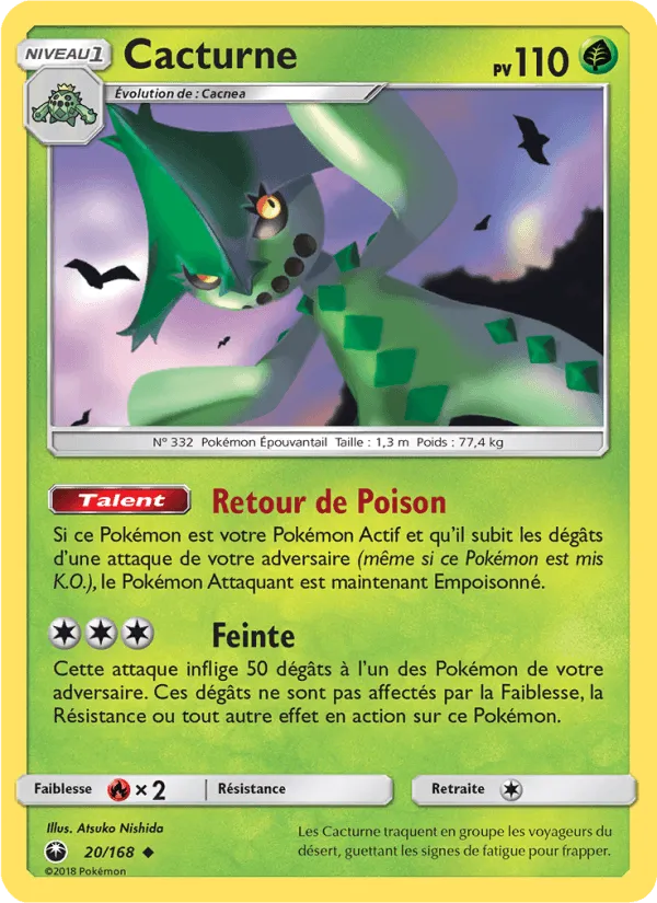 Cacturne · Tempête Céleste 20/168