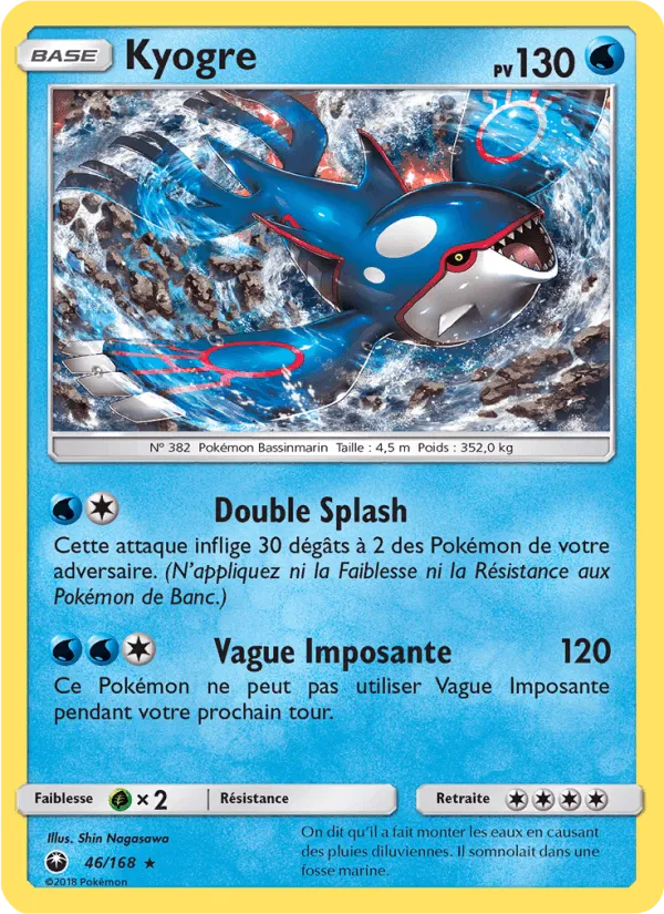 Kyogre · Tempête Céleste 46/168