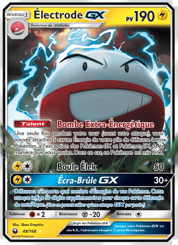 Électrode GX · Tempête Céleste 48/168